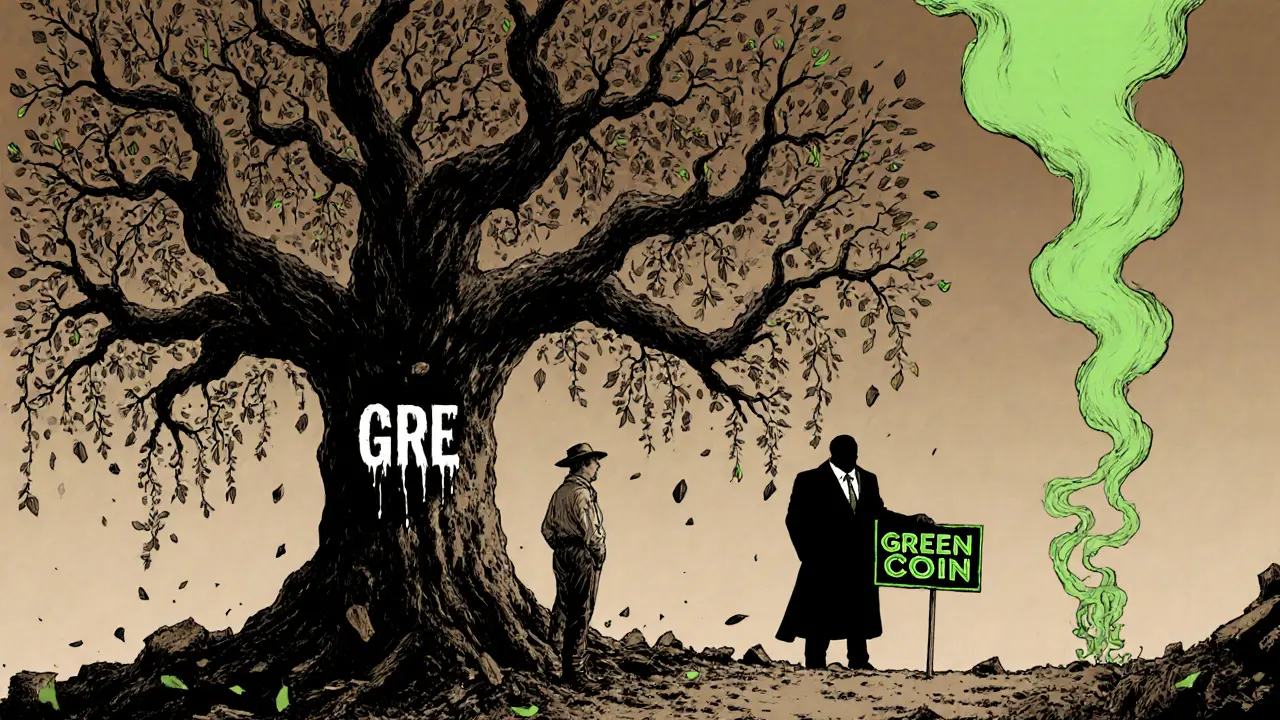 What is GREEN (GREEN) crypto coin? The truth behind the eco-friendly crypto that's collapsing