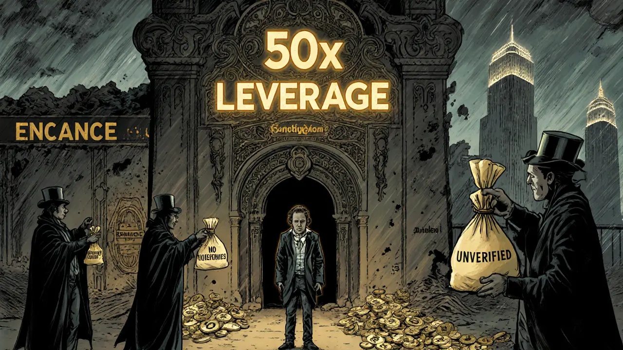 50x.com Crypto Exchange Review: High Leverage, Unverified Claims, and Real Risks