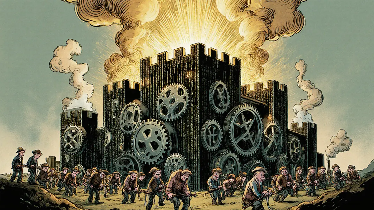 How Hash Rate Determines Blockchain Security