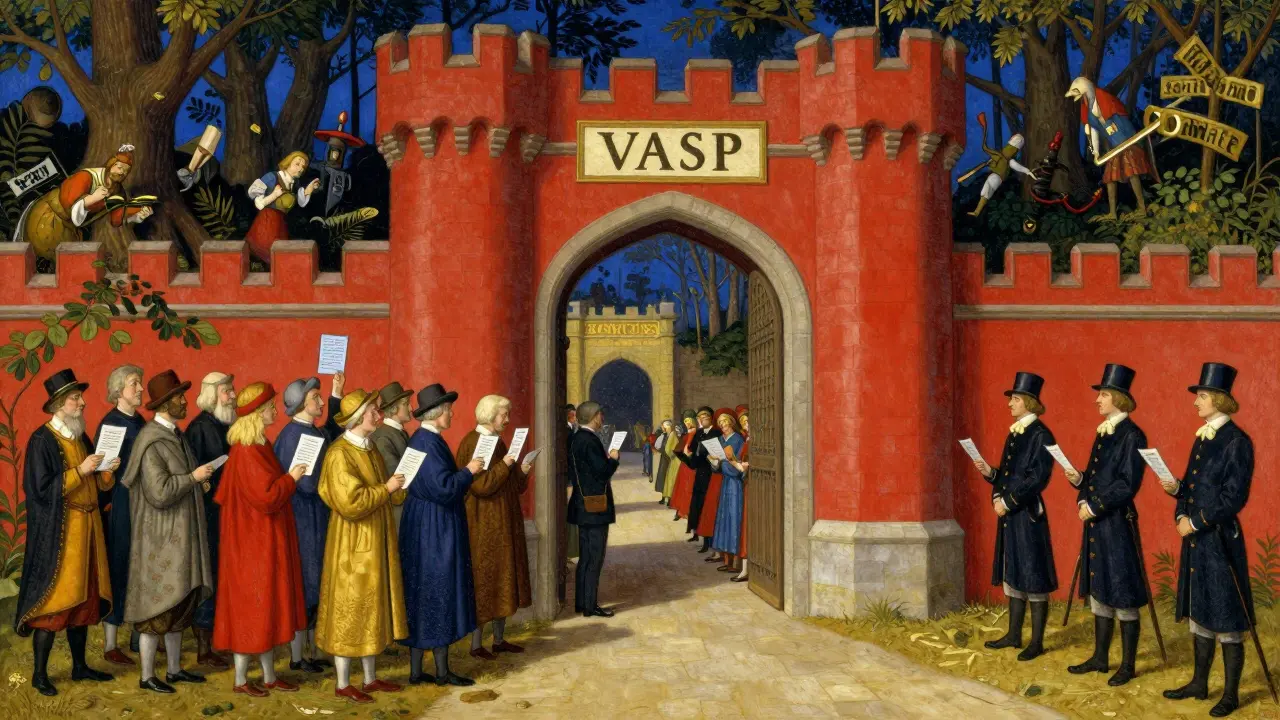 Citizens entering regulated VASP gateway