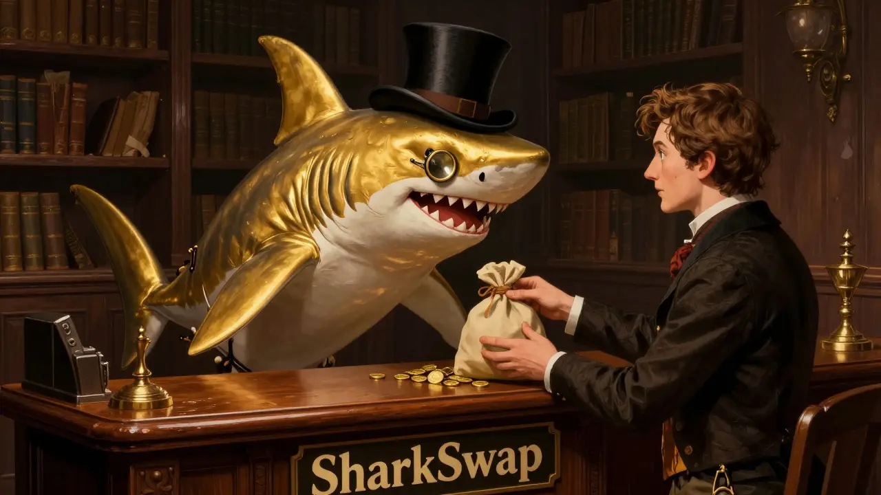 SharkSwap (Base) Review: Why This DEX Is High Risk in 2026